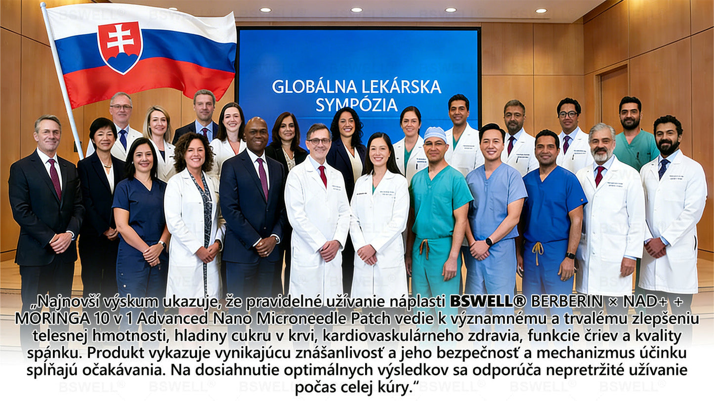 🏅BSWELL® Nano mikronidla chudnúci náplasť (Rýchlo raz denne, viditeľné zmeny do 28 dní) ✅ Pre obezitu, kardiovaskulárne zdravie, cukrovku, spánkovú apnoe, zdravie kĺbov, problémy s kĺbmi a ďalšie