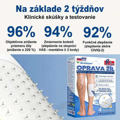 🔥Medistart® VeinRepair – mikrotűs ápoló tapasz ⚡ Azonnali megkönnyebbülés, hosszan tartó eredmény