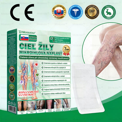 👨‍⚕️✅Moauou® Cieľová Mikronedlová Náplasť na žily⚡Okamžitá úľava, dlhodobé výsledky – veľký výpredaj