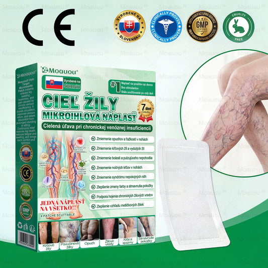 ✨Moauou® Cieľová Mikronedlová Náplasť na žily⚡Okamžitá úľava, dlhodobé výsledky – veľký výpredaj