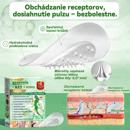 🏅BSWELL® Nano mikronidla chudnúci náplasť (Rýchlo raz denne, viditeľné zmeny do 28 dní) ✅ Pre obezitu, kardiovaskulárne zdravie, cukrovku, spánkovú apnoe, zdravie kĺbov, problémy s kĺbmi a ďalšie