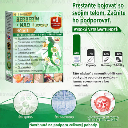 🏅BSWELL® Nano mikronidla chudnúci náplasť (Rýchlo raz denne, viditeľné zmeny do 28 dní) ✅ Pre obezitu, kardiovaskulárne zdravie, cukrovku, spánkovú apnoe, zdravie kĺbov, problémy s kĺbmi a ďalšie