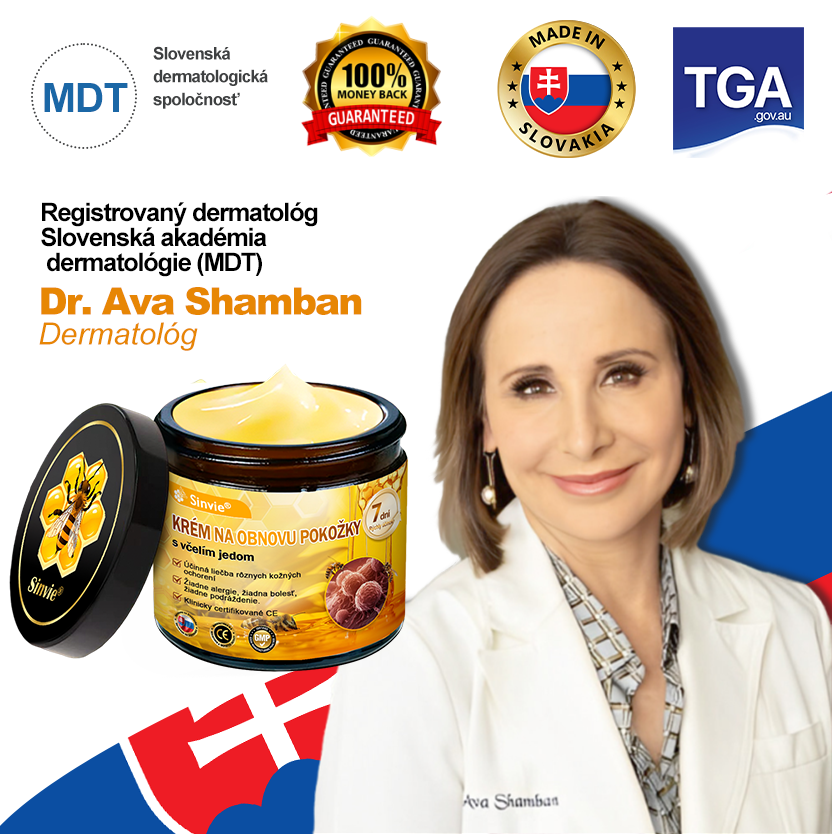 🐝 Sinvie® včelím jedom obnovu pokožky Krém (👨‍⚕‍CE schválené)👍✅