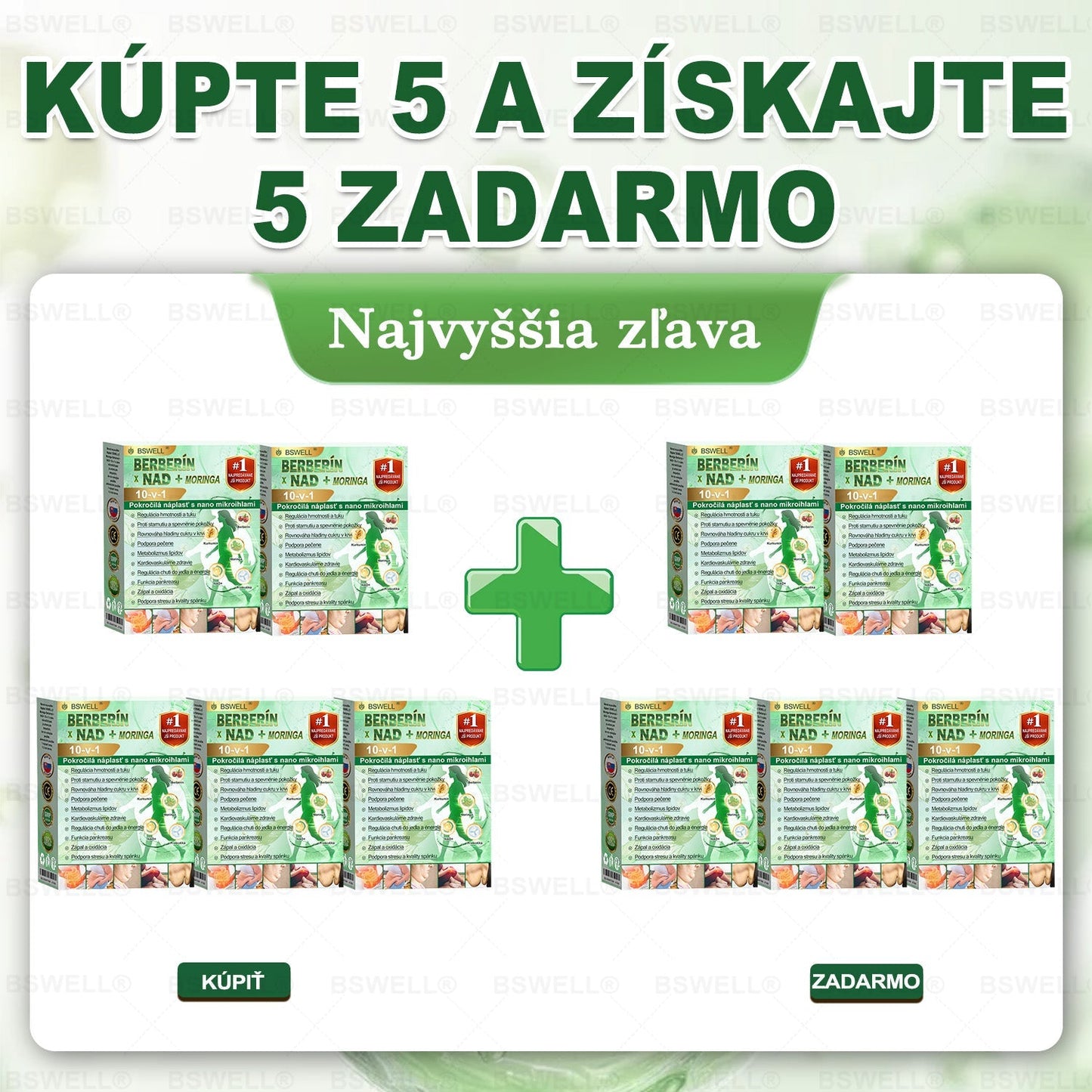 🏅BSWELL® Nano mikronidla chudnúci náplasť (Rýchlo raz denne, viditeľné zmeny do 28 dní) ✅ Pre obezitu, kardiovaskulárne zdravie, cukrovku, spánkovú apnoe, zdravie kĺbov, problémy s kĺbmi a ďalšie