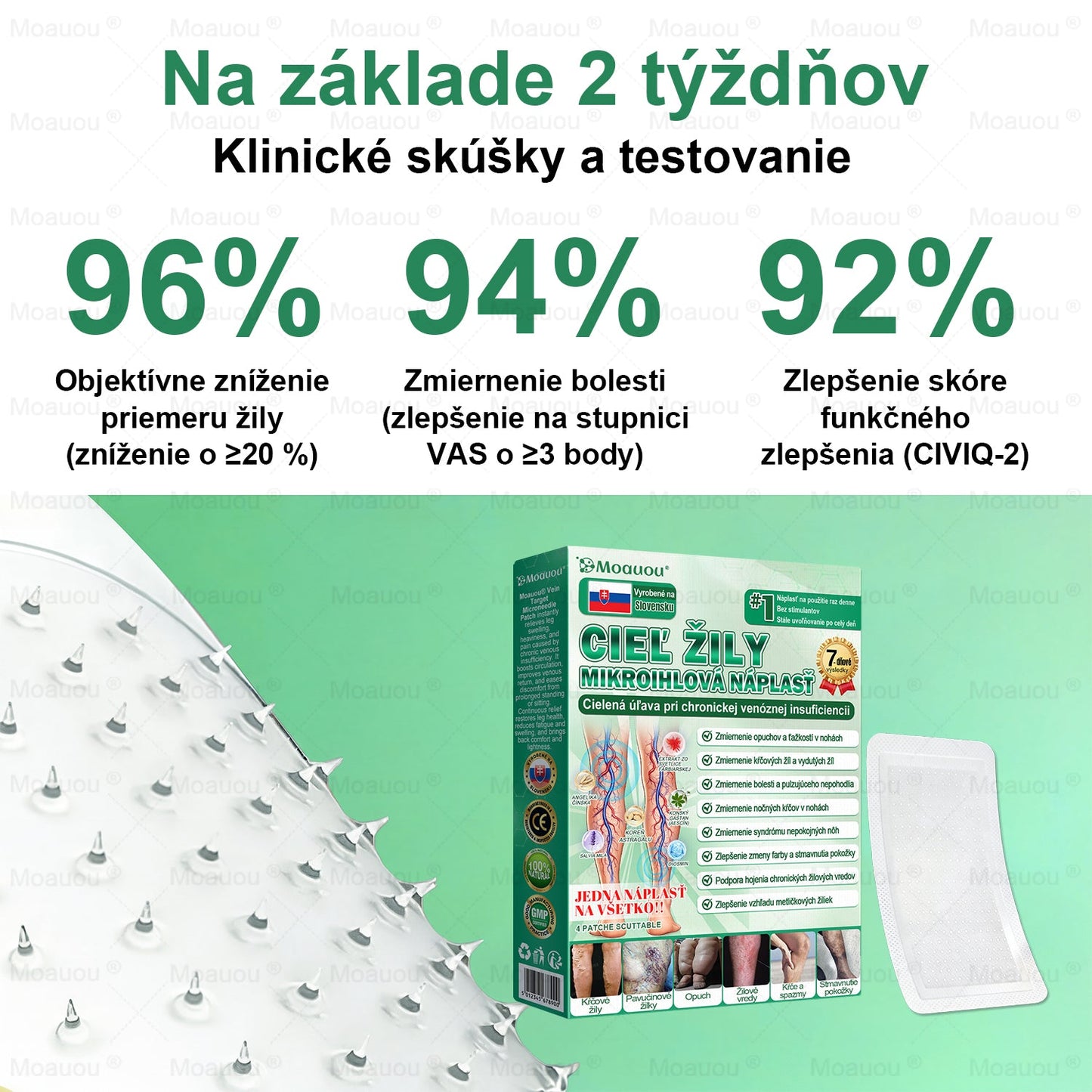 👨‍⚕️✅Moauou® Cieľová Mikronedlová Náplasť na žily⚡Okamžitá úľava, dlhodobé výsledky – veľký výpredaj