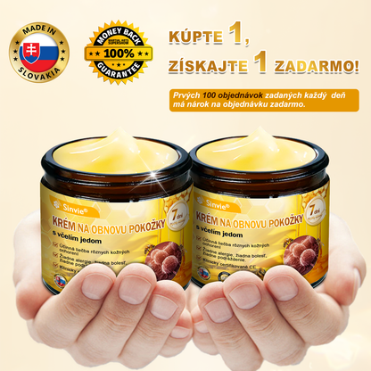 🐝 Sinvie® včelím jedom obnovu pokožky Krém (👨‍⚕‍Výroba v súlade s normami GMP)👍✅