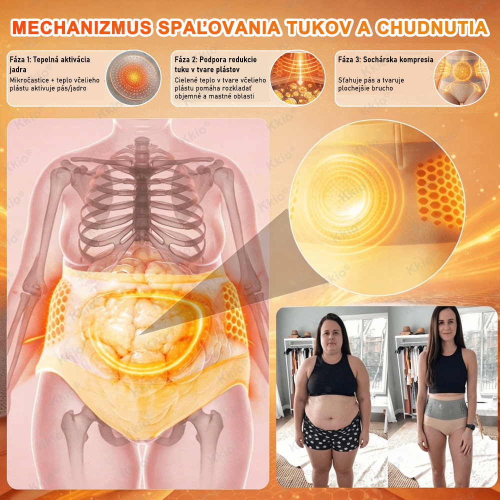 🔥 Objavte tajomstvo – Kkio® 4 v 1 tvarovacie a spaľovačské kraťasy s mikronizovanou moringou a borberínom ☘️ Výhradne v oficiálnom e-shope značky.